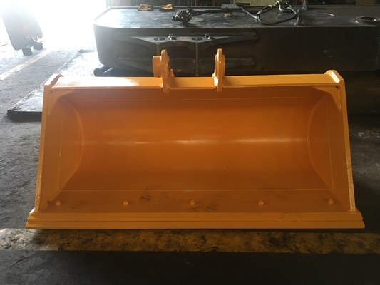 노란색 검은색 맞춤형 발굴기 청소 버킷 0.1-4Cbm 용량
