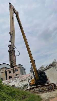 고층 건물 해체 및 콘크리트 파쇄용 고강도 강화 철거 붐 및 암 25Ton 굴삭기 CAT325