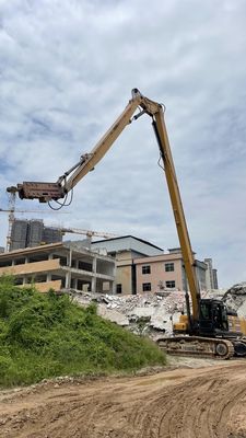 고층 건물 해체 및 콘크리트 파쇄용 고강도 강화 철거 붐 및 암 25Ton 굴삭기 CAT325