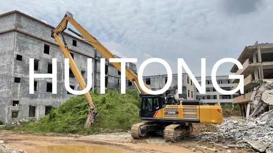 PC250/CAT325용 16m 고소 철거 붐 (장거리/도심 철거/고층 건물 철거)