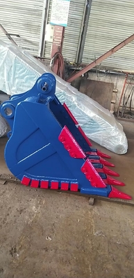 NM400 재료 발굴기 바위 버킷 큰 용량 1.6cbm