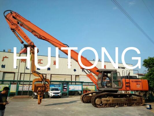 중부용 강화 된 펠링 붐 핏 30-38 톤 발굴기 CAT330 PC350 SH300 SH330 기초 펠링 태양 전지 포스트 및 건설 펠 작업