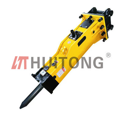 Huitong OEM 유압 해머 사일런스 타입 2000 KG (18-26톤 굴삭기용) CE 인증, 핵심 엔진 부품 포함