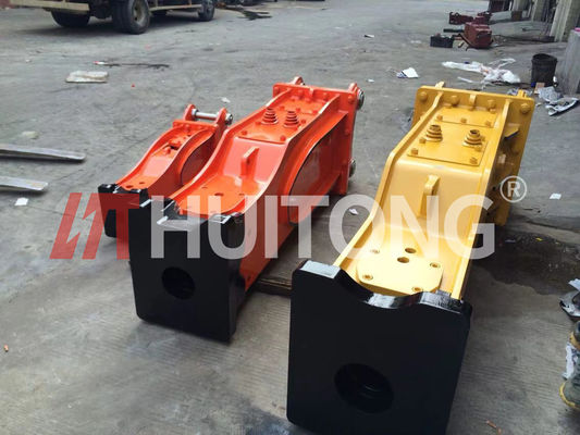 Huitong OEM 유압 해머 사일런스 타입 2000 KG (18-26톤 굴삭기용) CE 인증, 핵심 엔진 부품 포함