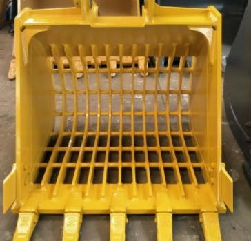 Hardox450 Excavator Skeleton Bucket Q355B NM400 Garbing Sieving