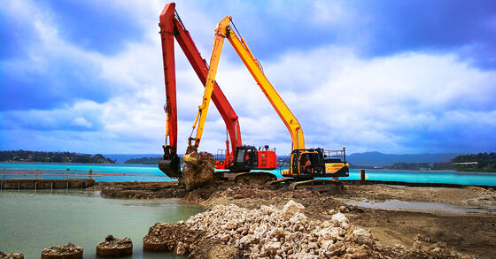 Q690 재료 발굴기 장거리 붐 제조업체 직판 고품질 PC300EX300 발굴기 장거리 붐