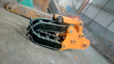 Q355 5 톤 발굴기 수동형 로그 그래플 Q355B/NM400/HARDOX450에 맞춤형 고효율의 목재 그래플 제품