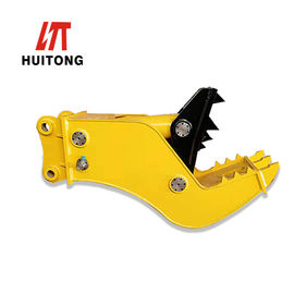 Black Alloy Steel Hydraulic Concrete Pulverizer Customized 및 OEM 가용성