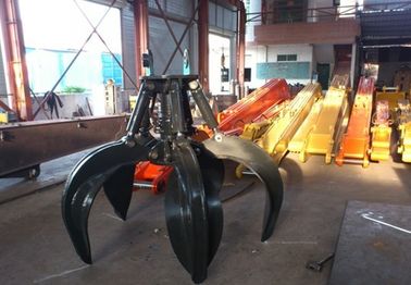 두산 볼보 새니 10 내지 90 톤 굴삭기를 위한 HARDOX 450/500 오렌지 껍질 잡기