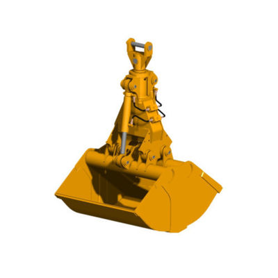 HUITONG 고품질 10T 20T Excavator 수압 클램 셸 Grab Bucket Shell Bucket for PC200 Excavator