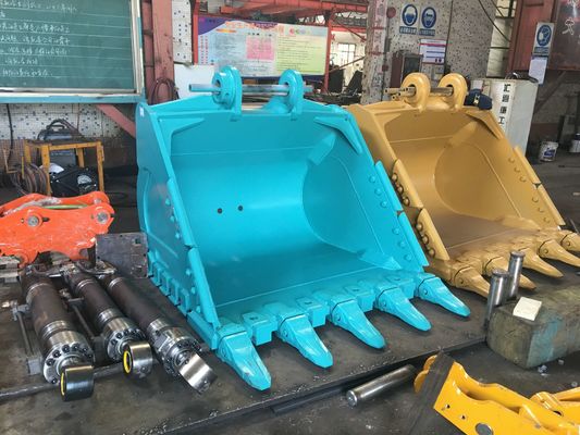 HUITONG OEM 채굴 표준 버킷 공장 제조업체 발굴기 부품 GP 버킷 20톤 EC750 Q690 발굴기