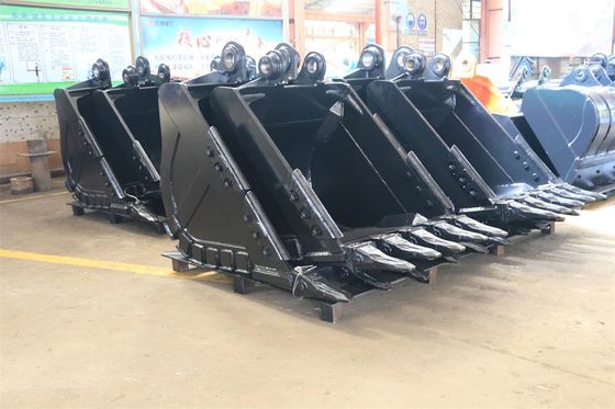 45T PC450 발굴기 바위 버킷 사용자 정의 2.2CBM 광산 버킷 고품질 공장 직판