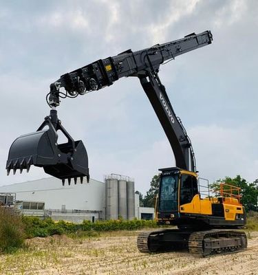 HUITONG 고품질 10T 20T Excavator 수압 클램 셸 Grab Bucket Shell Bucket for PC200 Excavator