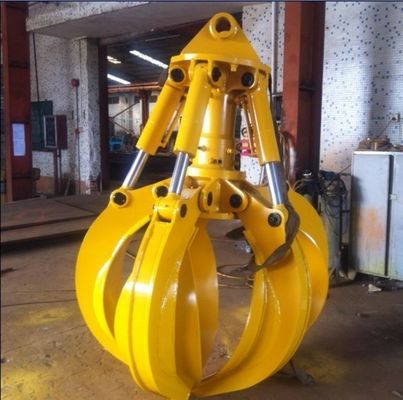 CAT350 PC500 R500 고 표준 회전 오렌지 껍질 버킷 수압 오렌지 폐기물 버킷 제조업체