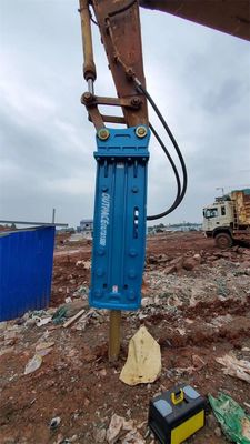 175MM 직경 OEM 수압 망치 40톤 발굴기 상자 유형 공장의 직접 판매 가격과 함께 조용 해제 망치
