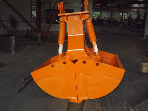 대량 화물 선적을 위한 소형 굴착기 밥캣 조가비 물통 0.3m3