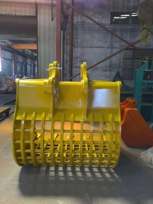 Q355/NM400/HARDOX 450 맞춤형 발굴기 버킷 CAT315 0.5M3 스켈레톤 버킷
