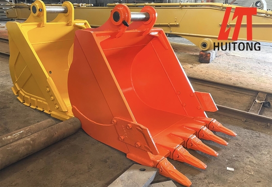 HUITONG OEM 채굴 표준 버킷 공장 제조업체 발굴기 부품 GP 버킷 20톤 EC750 Q690 발굴기