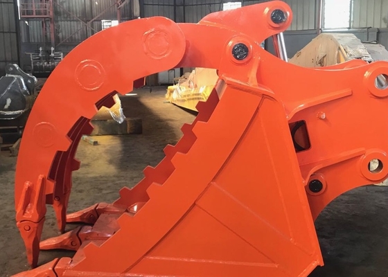 OEM 30Ton CAT330 잡기 부착 Q355B/NM400/HARDOX 450에 맞춤형 큰 용량 발굴기 엄지 덩어리