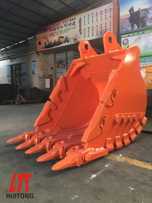 용량 Hardox450/500 발굴기 버킷 800-1200mm 10-180mm 높이