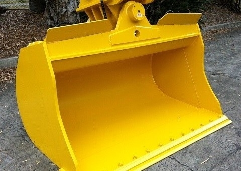 Customizable Red and Yellow Excavator Tilt Bucket for Various Capacity and Opening