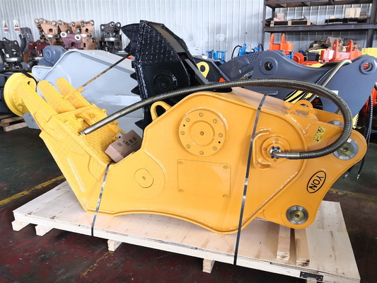 Komatsu PC80 PC120 PC150를 위한 Oem 유압 구체적인 Pulverizer 3-15Tons 굴착기 돌 쇄석기