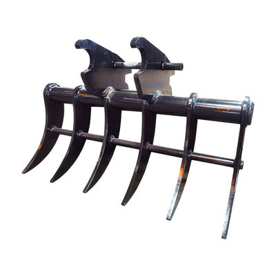 Q355 착용 저항 강철 6톤 발굴기 랙 사용자 정의 길이와 차원 고 효율성 부착