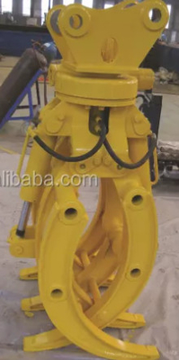 Q355B/NM400/HARDOX450 발굴기 360 회전 수압형 9톤 CAT310 고효율 목재 잡기